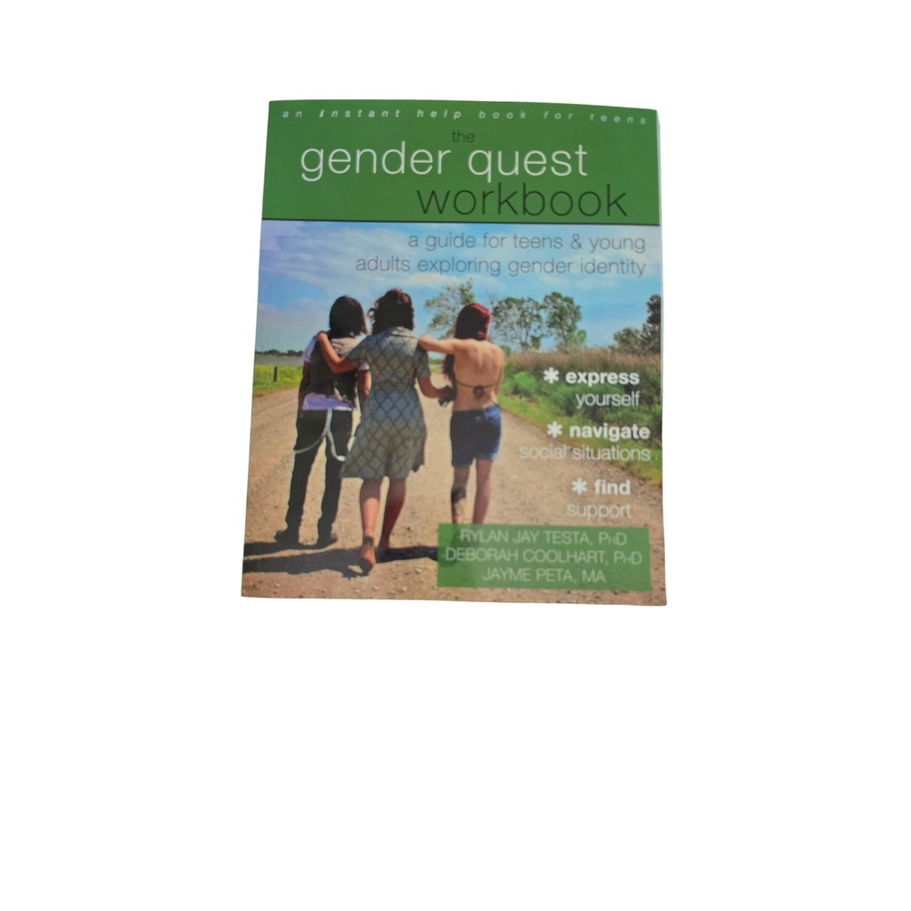 The Gender Quest Workbook Teens Young Adults Gender Identity Guide Paperback